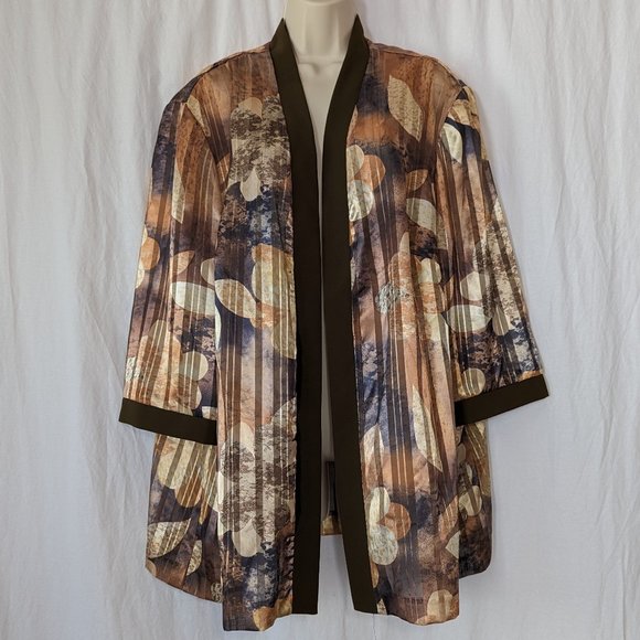 Richards Olive Green Lightweight Cardigan Size XL - Picture 1 of 12